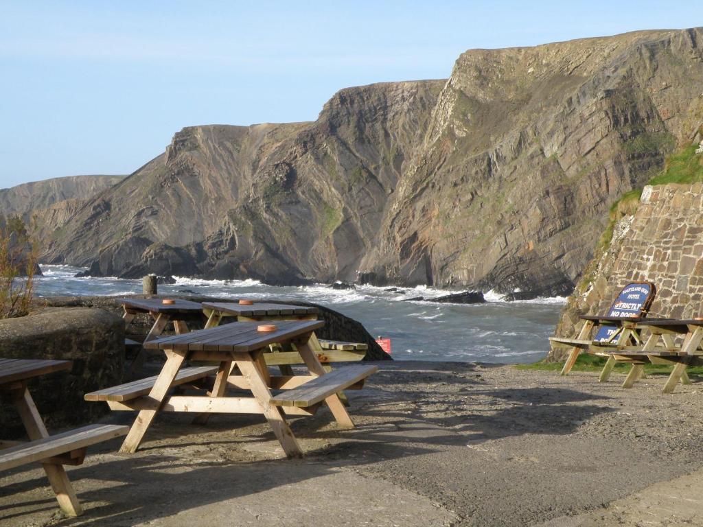 Hartland Quay Hotel Esterno foto